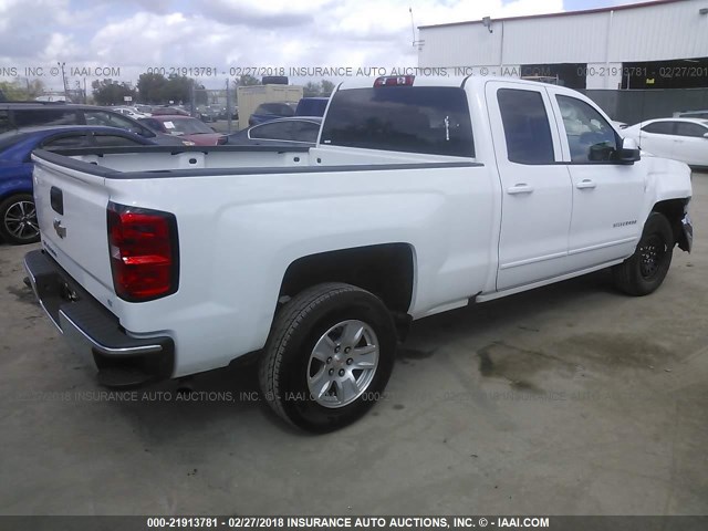 1GCRCREC9JZ134864 - 2018 CHEVROLET SILVERADO C1500 LT WHITE photo 4