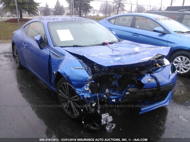 JF1ZCAB14D1602674 - 2013 SUBARU BRZ 2.0 PREMIUM BLUE photo 1