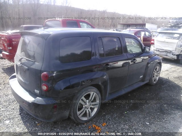 3GNDA73XX8S652507 - 2008 CHEVROLET HHR SS 黑色 照片 4