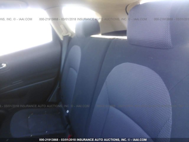 JN8AS58VX9W171087 - 2009 NISSAN ROGUE S/SL BLUE photo 8