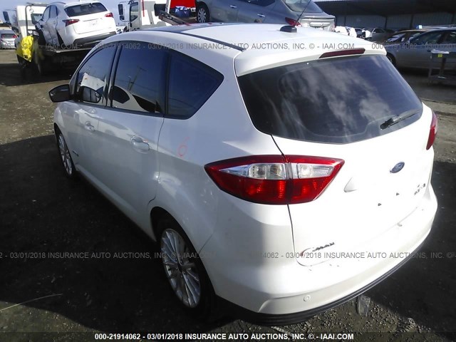 1FADP5AU8DL506648 - 2013 FORD C-MAX SE WHITE photo 3