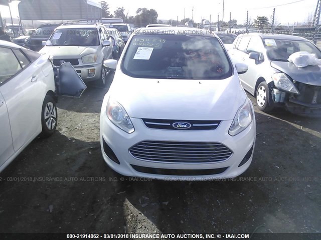 1FADP5AU8DL506648 - 2013 FORD C-MAX SE WHITE photo 6