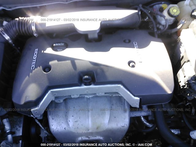 1G11A5SA3DF260747 - 2013 CHEVROLET MALIBU LS ვერცხლისფერი ფოტო 10