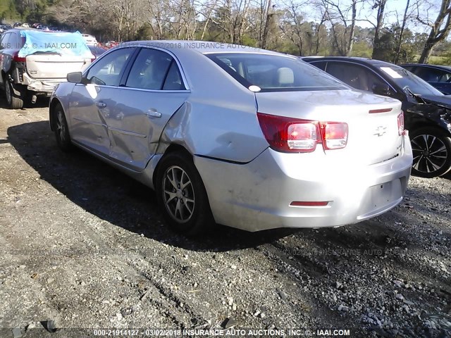 1G11A5SA3DF260747 - 2013 CHEVROLET MALIBU LS ვერცხლისფერი ფოტო 3