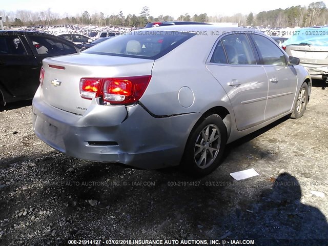 1G11A5SA3DF260747 - 2013 CHEVROLET MALIBU LS ვერცხლისფერი ფოტო 4
