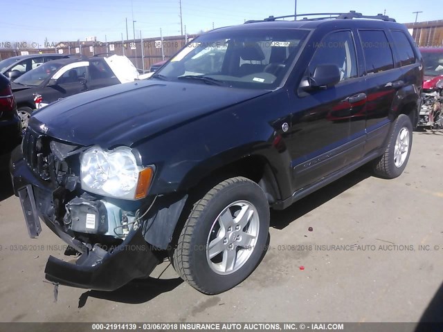 1J4HR48N45C593975 - 2005 JEEP GRAND CHEROKEE LAREDO/COLUMBIA/FREEDOM 黑色 照片 2