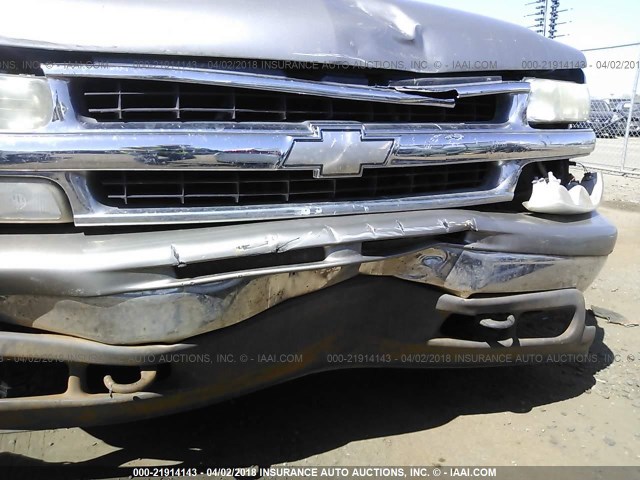 3GNEC16T5YG226747 - 2000 CHEVROLET SUBURBAN C1500 BEIGE photo 6