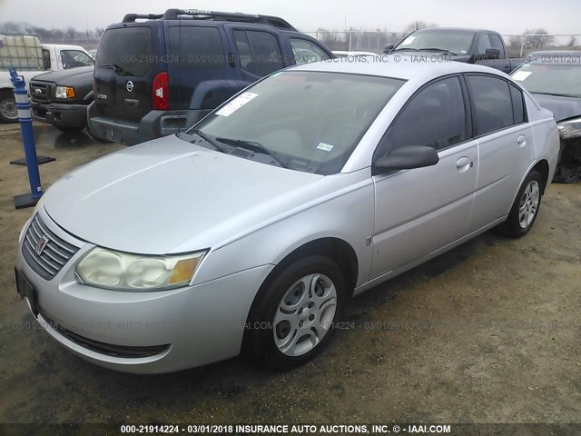 1G8AJ52F95Z126760 - 2005 SATURN ION LEVEL 2 SILVER photo 2