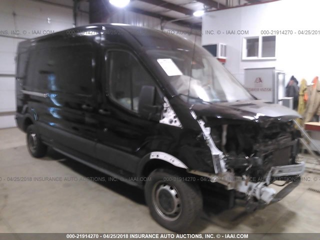 1FTNR2CM0FKA43966 - 2015 FORD TRANSIT T-250 BLACK photo 1