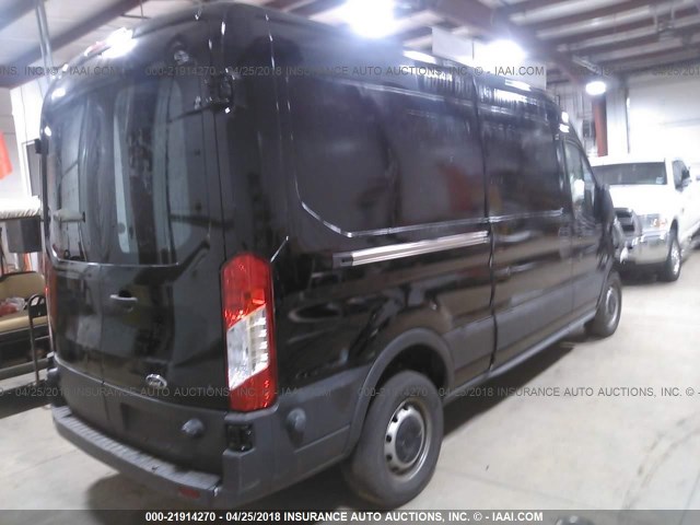 1FTNR2CM0FKA43966 - 2015 FORD TRANSIT T-250 BLACK photo 4