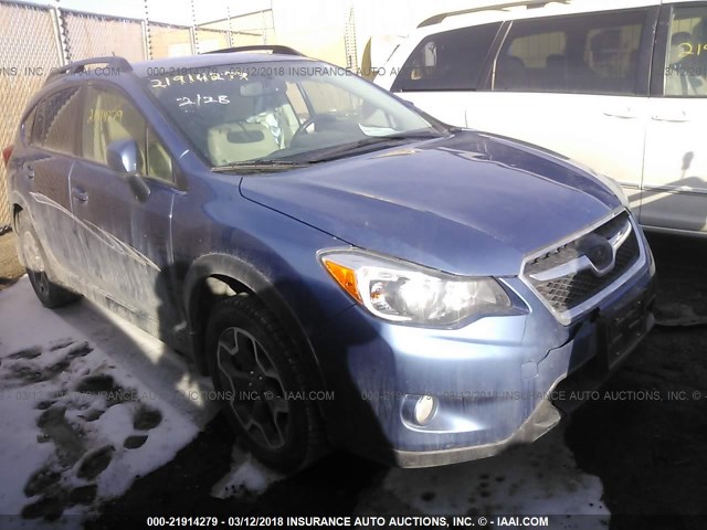 JF2GPAGC7E8341096 - 2014 SUBARU XV CROSSTREK 2.0 LIMITED BLUE photo 1