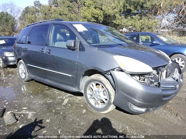 5TDZA22C65S323688 - 2005 TOYOTA SIENNA XLE/XLE LIMITED GRAY photo 1