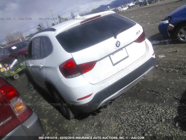 WBAVL1C5XEVY22824 - 2014 BMW X1 XDRIVE28I WHITE photo 3