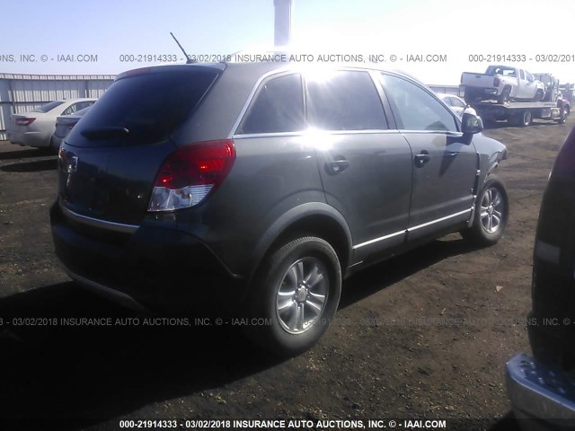 3GSCL33P69S537318 - 2009 SATURN VUE XE GRAY photo 4