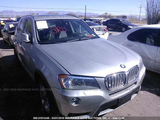 5UXWX7C50BL730898 - 2011 BMW X3 XDRIVE35I Champagne photo 1