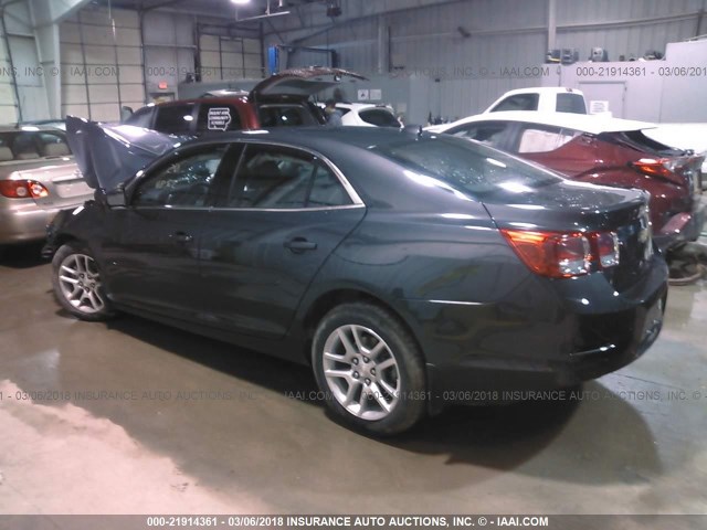 1G11C5SL6EF172398 - 2014 CHEVROLET MALIBU 1LT BLACK photo 3