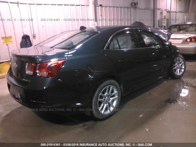 1G11C5SL6EF172398 - 2014 CHEVROLET MALIBU 1LT BLACK photo 4