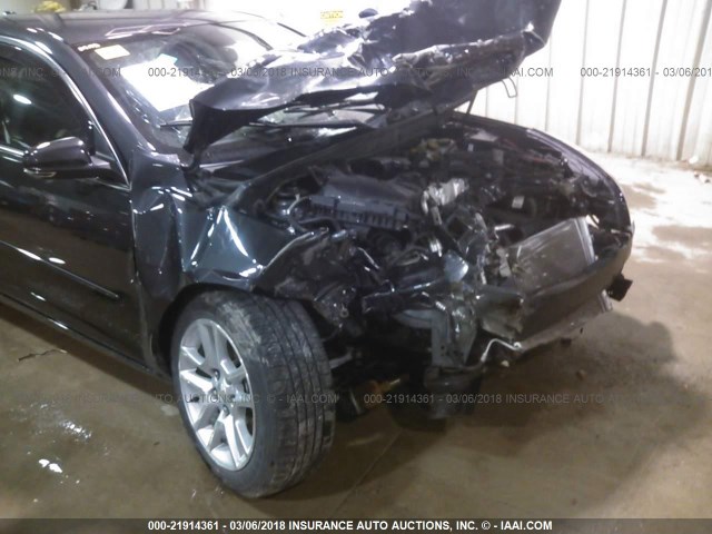 1G11C5SL6EF172398 - 2014 CHEVROLET MALIBU 1LT BLACK photo 6