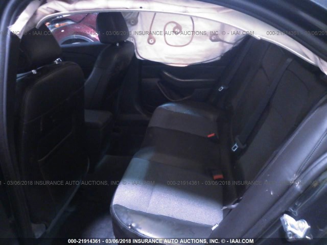 1G11C5SL6EF172398 - 2014 CHEVROLET MALIBU 1LT BLACK photo 8
