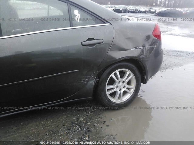 1G2ZG558264265961 - 2006 PONTIAC G6 SE1 GRAY photo 6