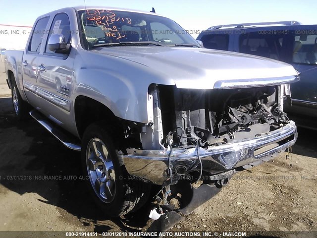 3GTP2VE38BG154771 - 2011 GMC SIERRA K1500 SLE SILVER photo 6