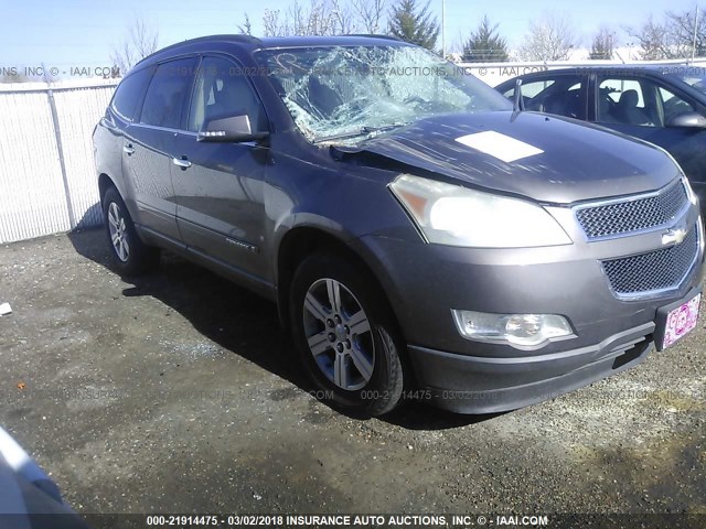 1GNER23D89S135810 - 2009 CHEVROLET TRAVERSE LT BROWN photo 1