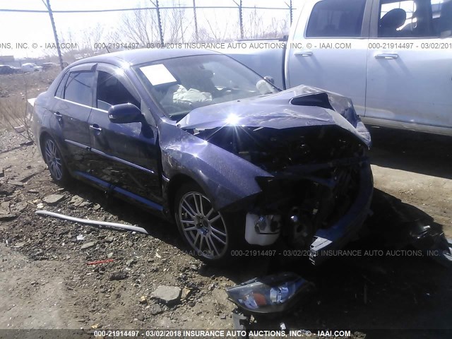 JF1GV8J67BL521242 - 2011 SUBARU IMPREZA WRX STI BLUE photo 1