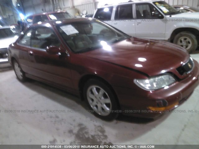 19UYA2252WL013118 - 1998 ACURA 3.0CL MAROON photo 1