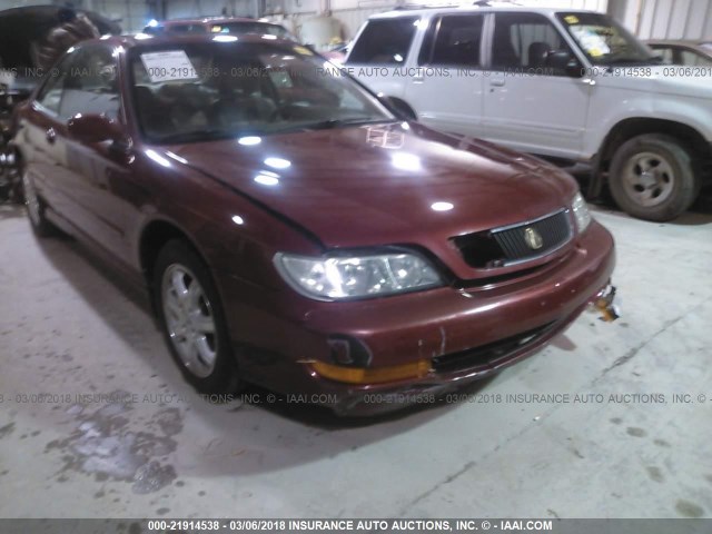 19UYA2252WL013118 - 1998 ACURA 3.0CL MAROON photo 6