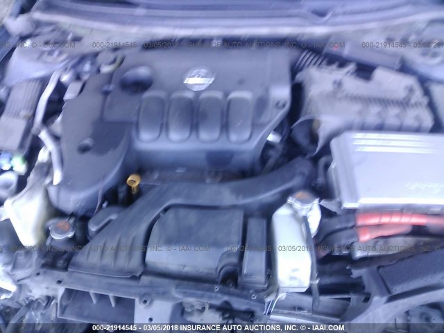 1N4CL21E78C210704 - 2008 NISSAN ALTIMA HYBRID GRAY photo 10