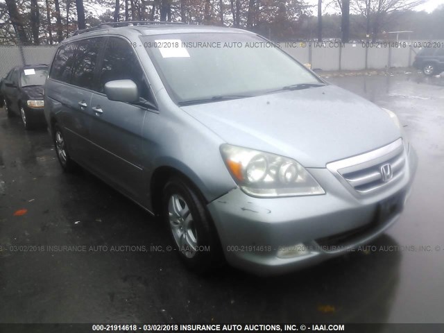 5FNRL38657B035749 - 2007 HONDA ODYSSEY EXL ნაცრისფერი ფოტო 1