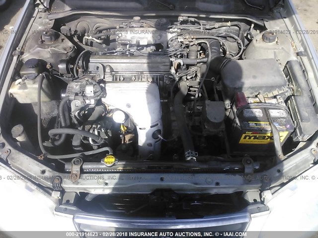 4T1BG22K11U065394 - 2001 TOYOTA CAMRY CE/LE/XLE 银色 照片 10