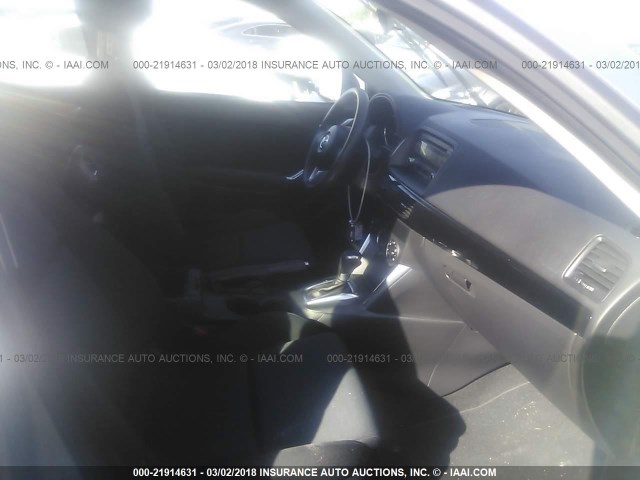 JM3KE2BE0F0469779 - 2015 MAZDA CX-5 SPORT GRAY photo 5