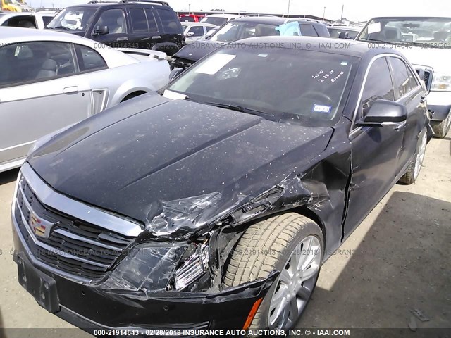 1G6AB5RXXG0122390 - 2016 CADILLAC ATS LUXURY BLACK photo 2