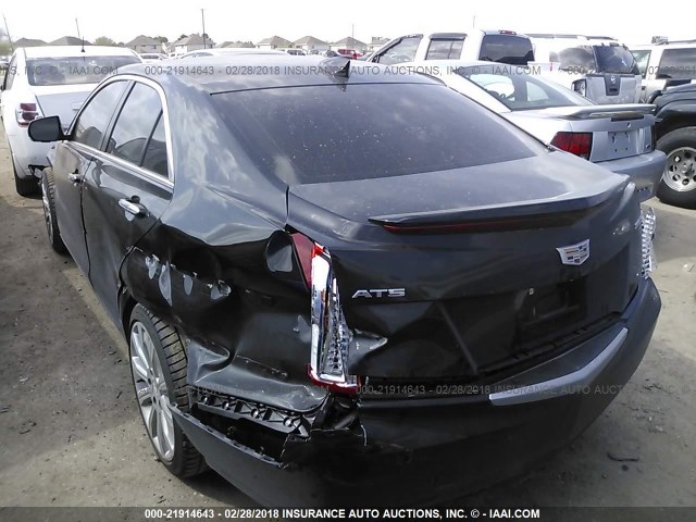 1G6AB5RXXG0122390 - 2016 CADILLAC ATS LUXURY BLACK photo 3