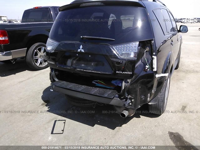 JA4AS2AW8BU028065 - 2011 MITSUBISHI OUTLANDER ES 黑色 照片 6