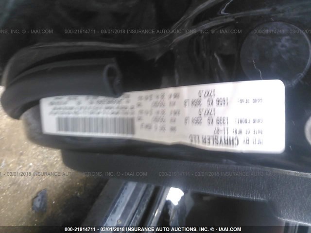 1J8HG48N08C163434 - 2008 JEEP COMMANDER SPORT შავი ფოტო 9