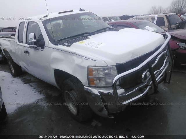 1GCHK59649E164126 - 2009 CHEVROLET SILVERADO K2500 HEAVY DUTY LT WHITE photo 1