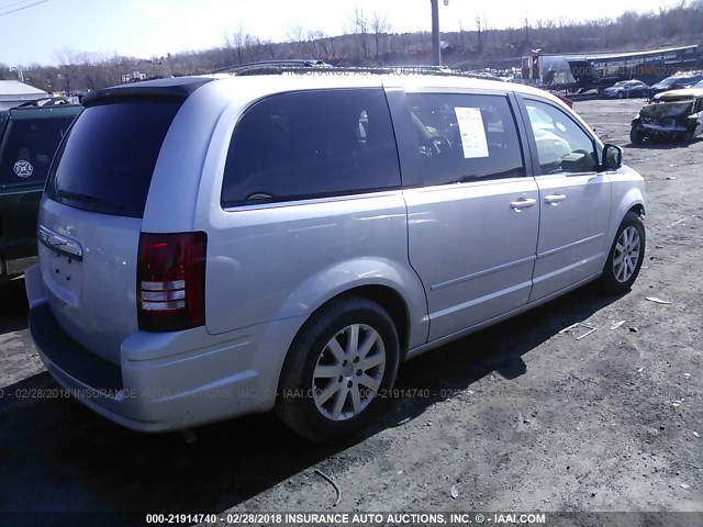 2A8HR54P38R747003 - 2008 CHRYSLER TOWN & COUNTRY TOURING GRAY photo 4