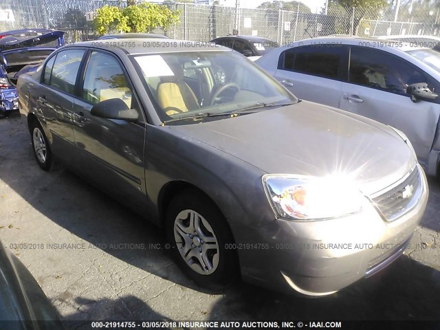 1G1ZS58F17F286271 - 2007 CHEVROLET MALIBU LS 棕色 照片 1
