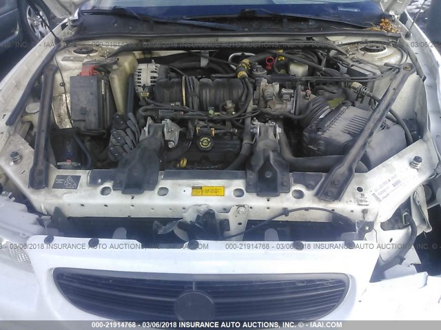 2G4WB55K8Y1324935 - 2000 BUICK REGAL LS 白色 照片 10
