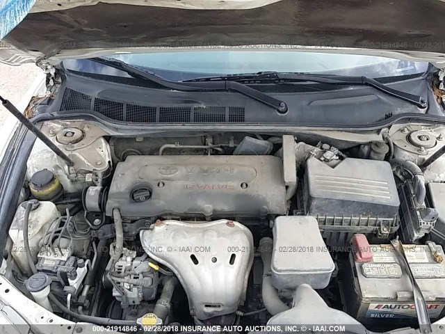 4T1BE46K47U667632 - 2007 TOYOTA CAMRY NEW GENERAT CE/LE/XLE/SE WHITE photo 10