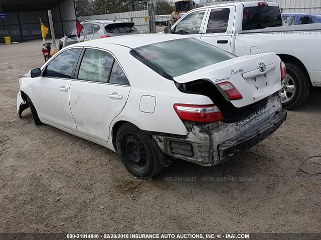 4T1BE46K47U667632 - 2007 TOYOTA CAMRY NEW GENERAT CE/LE/XLE/SE WHITE photo 3