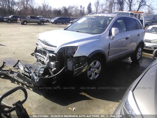 3GNAL2EK7DS640410 - 2013 CHEVROLET CAPTIVA LS 银色 照片 2