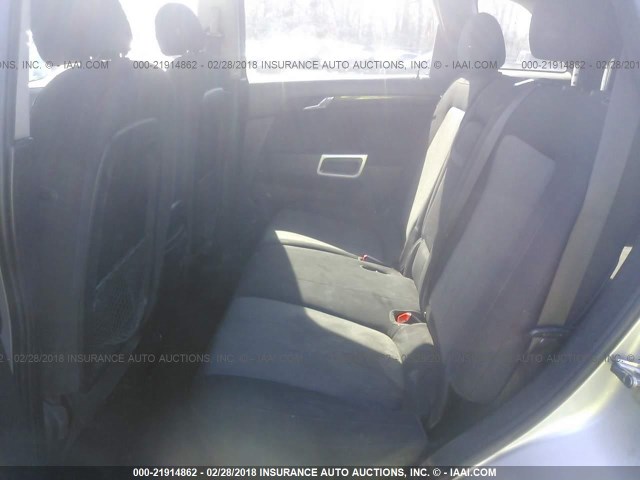 3GNAL2EK7DS640410 - 2013 CHEVROLET CAPTIVA LS 银色 照片 8