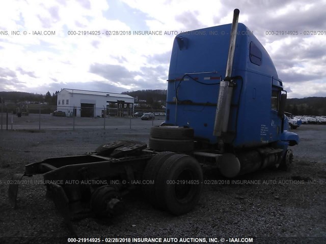1FUJBBCG45LU96308 - 2005 FREIGHTLINER CONVENTIONAL ST120 BLUE photo 4