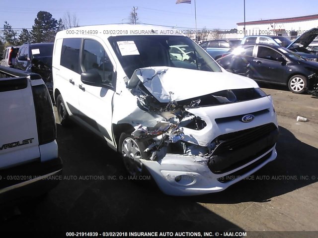 NM0LE6F72G1287073 - 2016 FORD TRANSIT CONNECT XLT WHITE photo 1