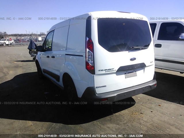 NM0LE6F72G1287073 - 2016 FORD TRANSIT CONNECT XLT WHITE photo 3