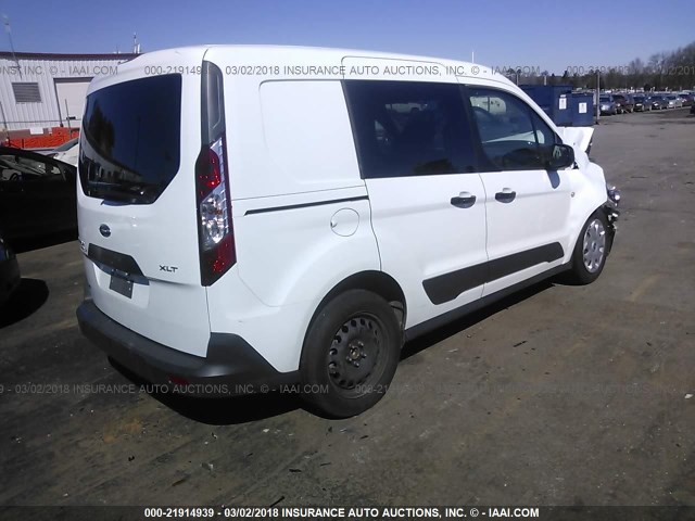NM0LE6F72G1287073 - 2016 FORD TRANSIT CONNECT XLT WHITE photo 4