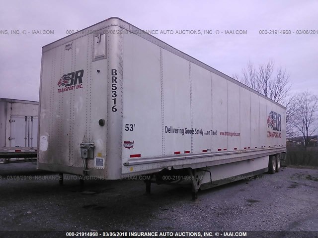 1JJV532D9JL046880 - 2018 WABASH NATIONAL CORP DRY VAN  WHITE photo 2